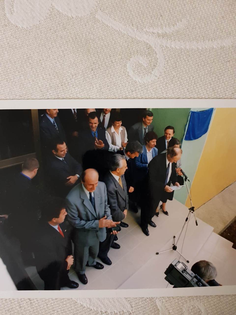 Momente gjate venies se emrit Dr Bilal Golemi